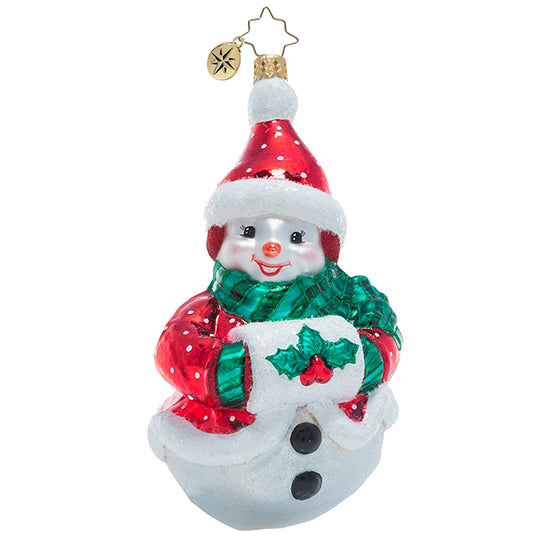 Holly Jolly Snowman 5.75"