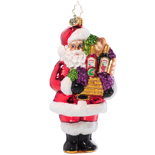 Wine Night Santa 5.75"