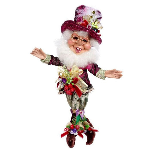 Wine Toasting Elf S. 11.5"