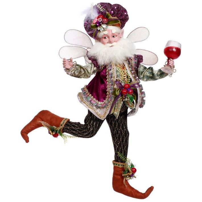 Wine Lover Fairy M. 16.5"