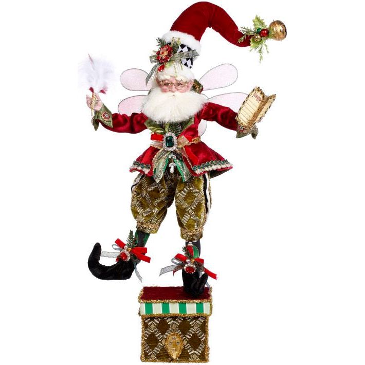 Checking His List Fairy Stocking Holder 23"