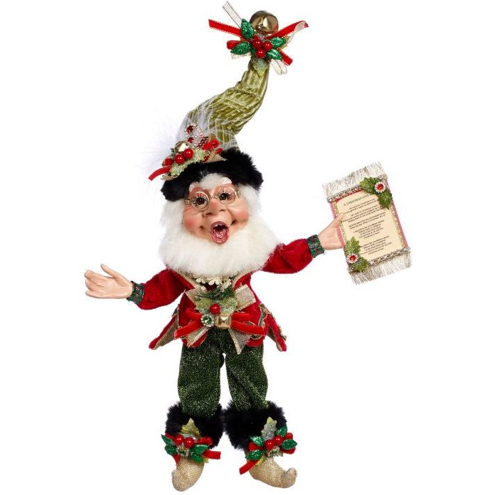 Christmas Carol Elf Sm 10"