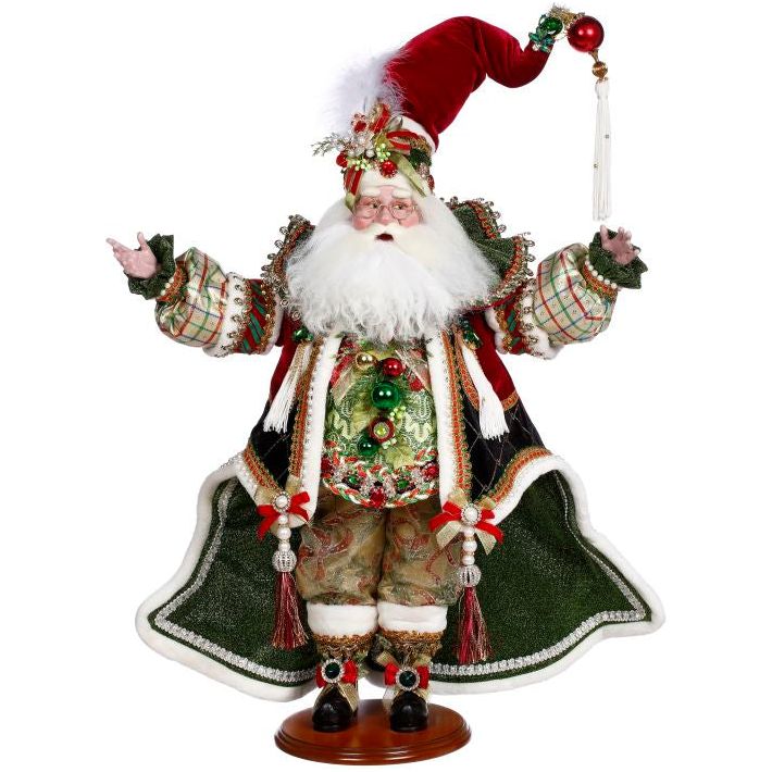 Santa Decorating Tree 25"