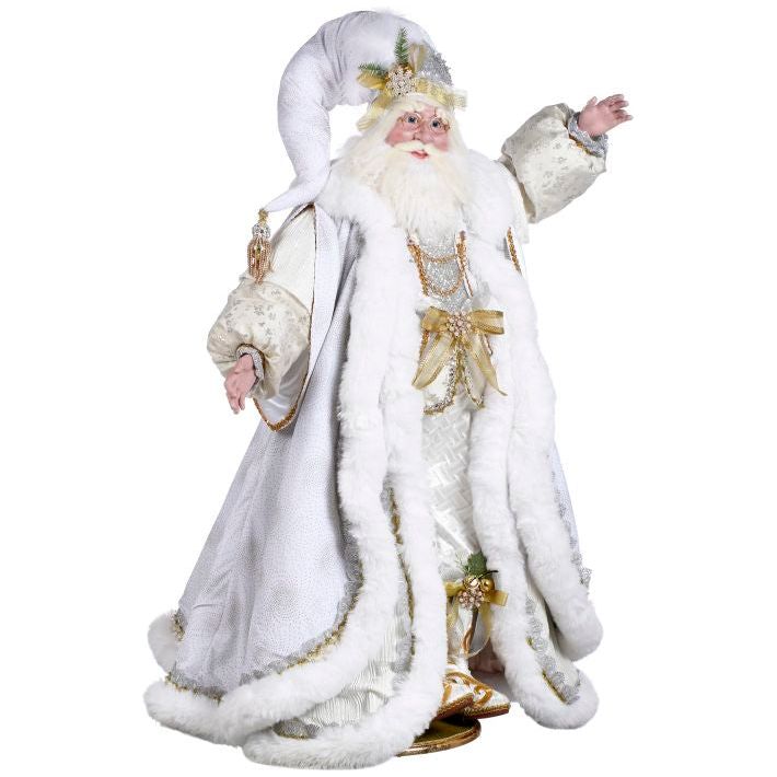 Dreaming of White Christmas Santa 50"