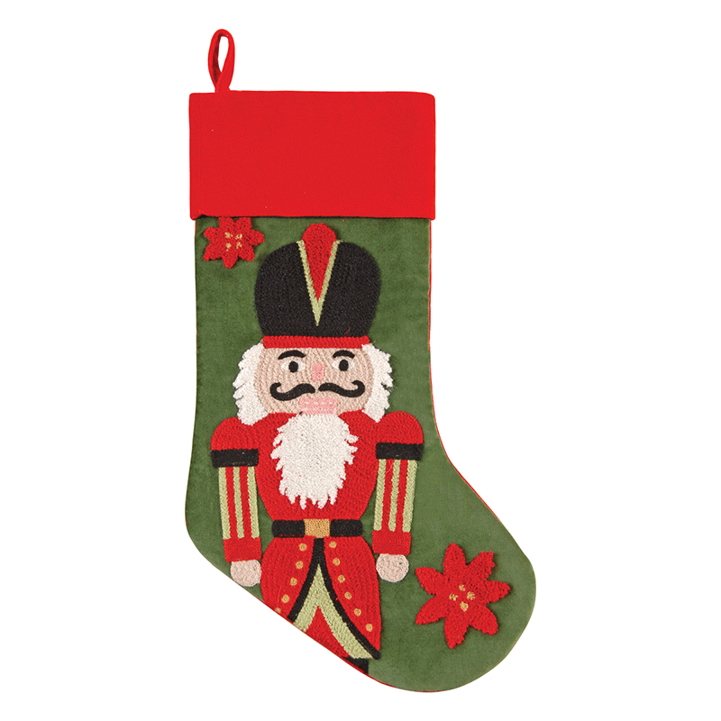 Nutcracker Stocking 19"