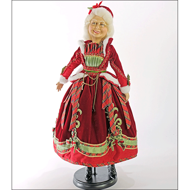 Mrs. Claus Doll 24"