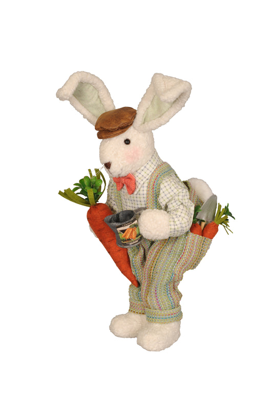 Carrot Garden Bunny 20"