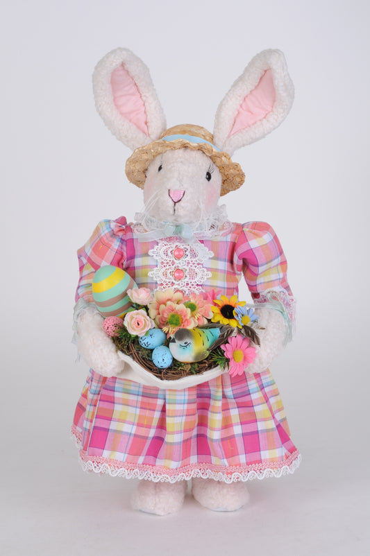 Bird Nest Bunny 20"