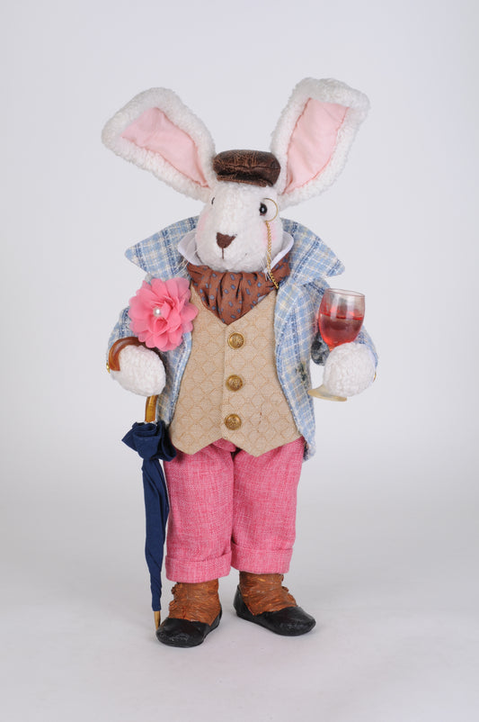 Strolling Wine Bunny 20"