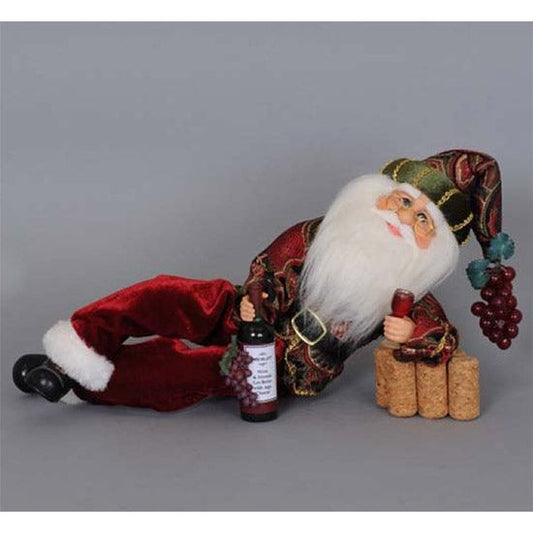 Wine Time Santa 14"